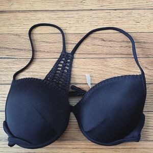 Victoria's Secret -  The Fabulous Black Bikini Top. Size 34C
